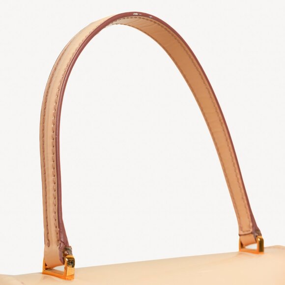 Miu Miu Gemma Vernice Leather Top-Handle Flap Bag - Picture 6 of 13
